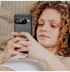 50645 - MadPhone Carbon силиконов кейс за Google Pixel 10 / Pixel 10 Pro