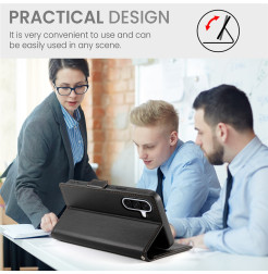 50751 - MadPhone Classic кожен калъф за Samsung Galaxy A17