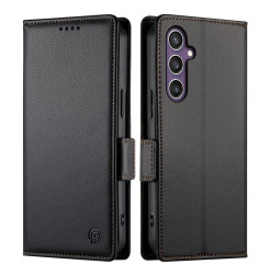 51174 - MadPhone Classic кожен калъф за Samsung Galaxy S25 FE
