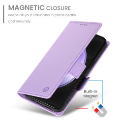 51202 - MadPhone Classic кожен калъф за Samsung Galaxy S25 FE