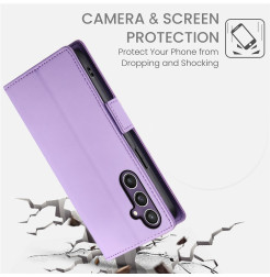 51203 - MadPhone Classic кожен калъф за Samsung Galaxy S25 FE