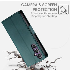 51215 - MadPhone Classic кожен калъф за Samsung Galaxy S25 FE