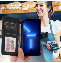 51475 - MadPhone Wallet кожен калъф за Xiaomi Poco F8 Ultra
