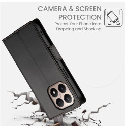 51554 - MadPhone Classic кожен калъф за Xiaomi 15T