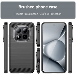 51748 - MadPhone Carbon силиконов кейс за Xiaomi Redmi Note 15 Pro+ Plus 5G