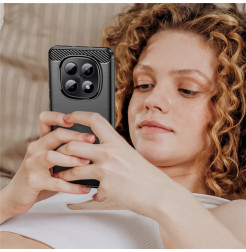 52195 - MadPhone Carbon силиконов кейс за Xiaomi Redmi Note 15 5G / Poco М8