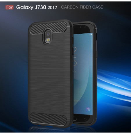 7626 - MadPhone Carbon силиконов кейс за Samsung Galaxy J7 (2017) J730
