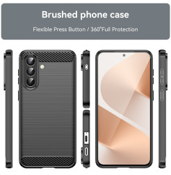 80280 - MadPhone Carbon силиконов кейс за Samsung Galaxy A57