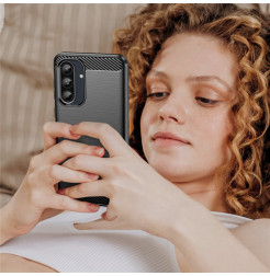 80507 - MadPhone Carbon силиконов кейс за Samsung Galaxy A37