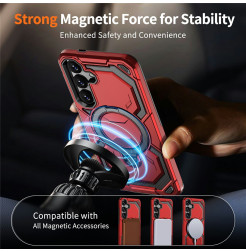 80590 - MadPhone Ring Armor удароустойчив калъф за Samsung Galaxy A37