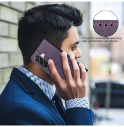 80645 - MadPhone Classic кожен калъф за Samsung Galaxy A37